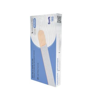 Limas Desechables Papmam Blancas (Con Capa De Espuma Blanda) Para Base De Madera EXPERT 20 (25 Pcs)